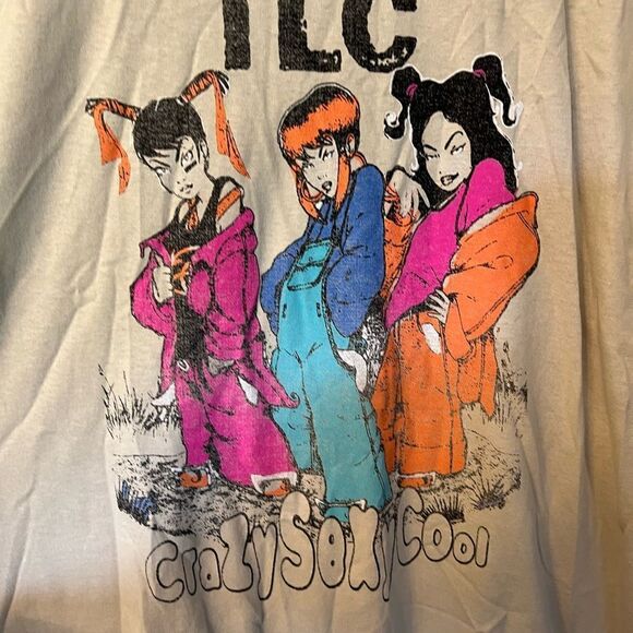 TLC Crazy Sexy Cool Urban Outfitters Cartoon unisex T-shirt. Size XL.  NWOT. - Picture 2 of 6